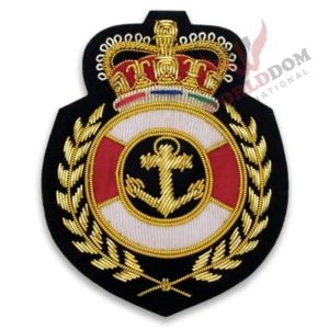 Hand Made Bullion Wire Blazer Badge