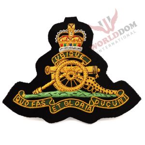 Royal Regiment of Australian Artillery Bullion Pocket Badge