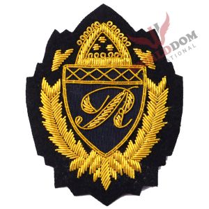 Ralph Crown Style Blazer Embroidery Bullion Badge