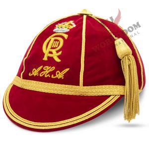 Gold Trim Honour Cap For Club