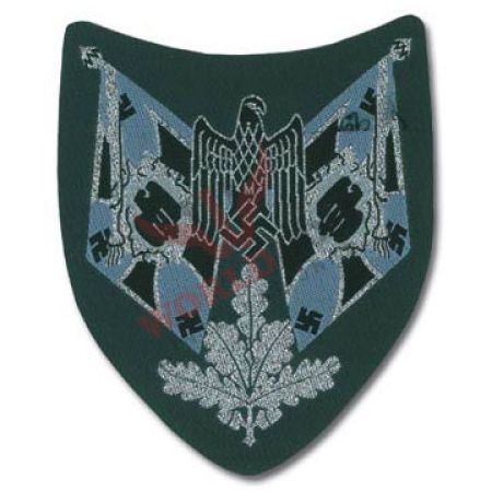 Bevo Army Standard Bearer Shields, Blue