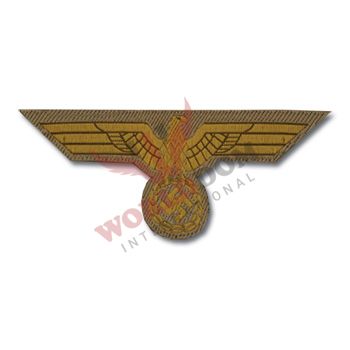 German WWII Uniform BeVo Breast Eagle Navy Tropical