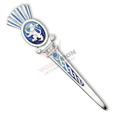 Lion Rampant Silver Kiltpin