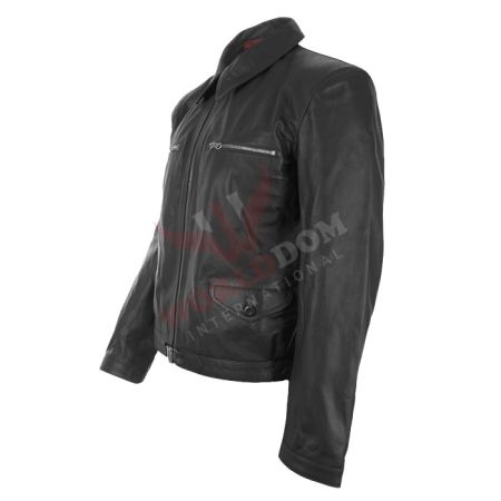 WW2 German Erich Hartmann Flying Jacket Black #3