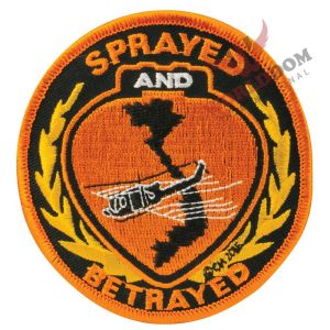 Sprayed And Betrayed Huey Patch