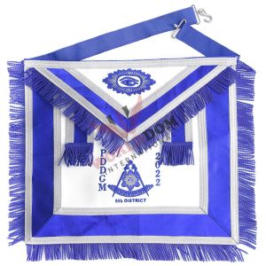 Past District Deputy Grand Master Blue Lodge Apron