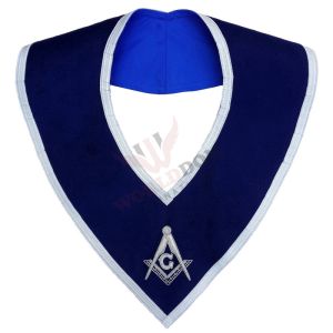 Master Mason Blue Lodge Collar Dark Blue Velvet
