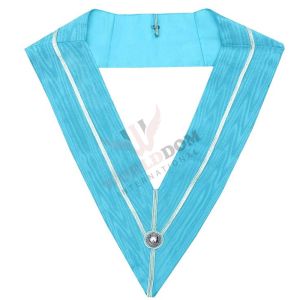 Past Master Craft Collar - Turquoise Moire