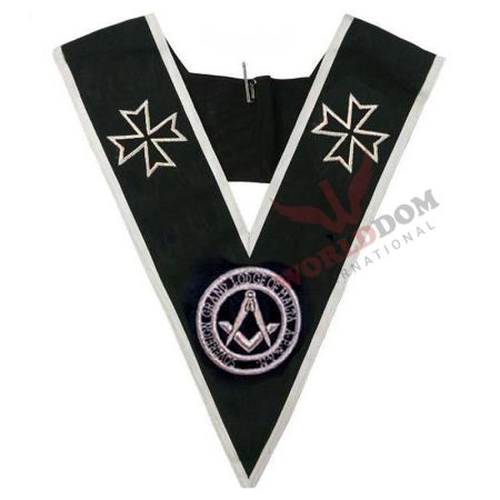 Officers Malta Regulation Collar Black Moire