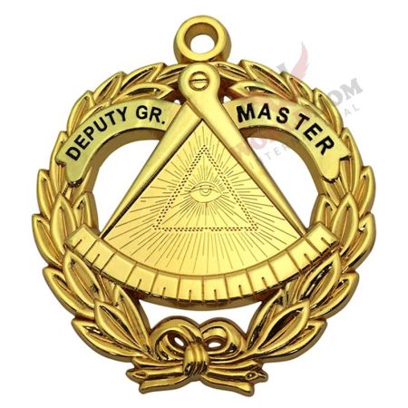 Deputy Grand Master Grand Lodge Masonic Officer Jewel