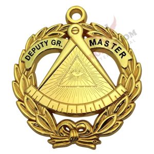 Deputy Grand Master Grand Lodge Masonic Officer Jewel