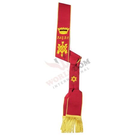 Order Of Secret Monitor Grand Sash Red