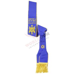Provincial Officers Order Of The Secret Monitor Sash Blue