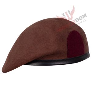 Nrown Military Officers Beret
