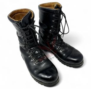 Military Leather Combat Boots With Lining