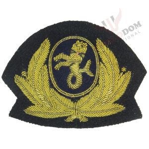 British Navy Shipping Company Bullion Badges