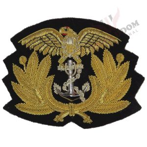 Navy Officer Bullion Cap Badge
