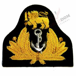 South Africa Navy Officer Bullion Badge