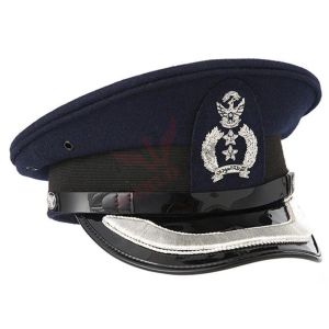 Malaysia White Brimmed Military Cap