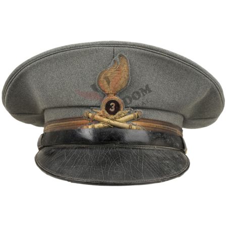 Italian Flak Artillery Officer Visor Cap