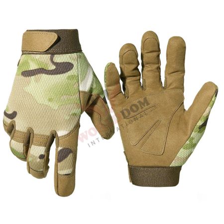 Padded Palm Assault Paintball Gloves