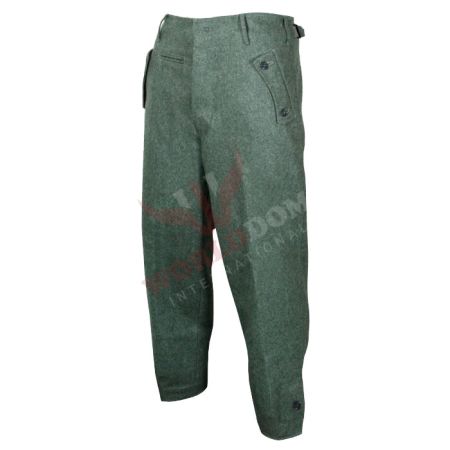 German SS Field Grey Panzer Trousers