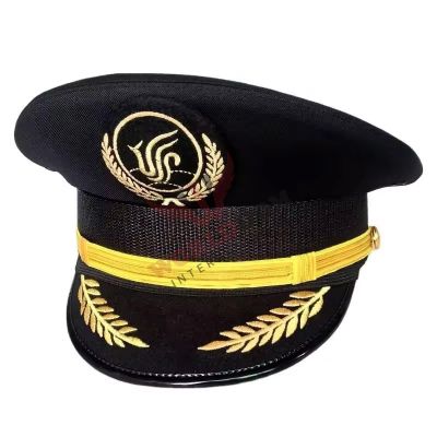 Commercial Pilot Peak Cap