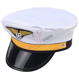 Flight Captain Pilot Peak Cap