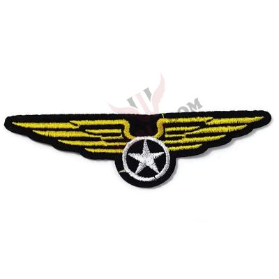 Aviator Wings Embroidery Wing Patch