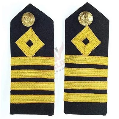 Aviation Pilot Epaulets 4 Strips