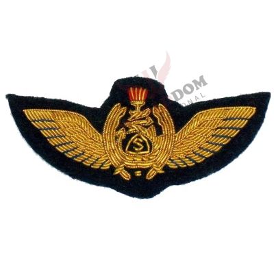Aviation Pilot Bullion Wing Badge