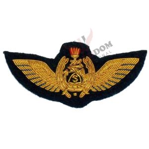 Aviation Pilot Bullion Wing Badge