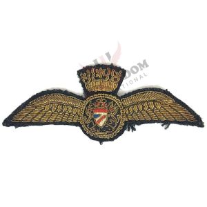 British Airways Pilots Wing Gold Bullion Badge