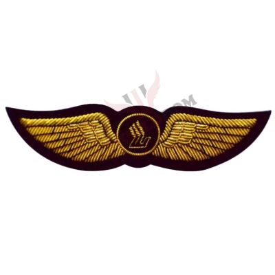 Hand Made Wing Gold Bullion Badge