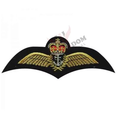 Customized Gold Bullion Wing Badge