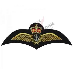 Customized Gold Bullion Wing Badge