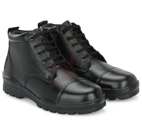 Steel Toe Work Police Boots for Men