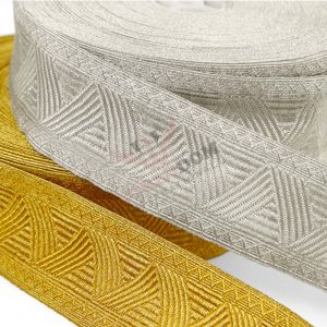 2 inch Wide Zigzag Pattern Braid Trim