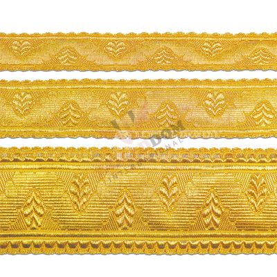 Gold Thread Mylar Ceremonial Bullion Braid