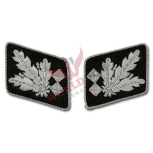 SS Officer Bullion Collar Tabs Obergruppenfuhrer