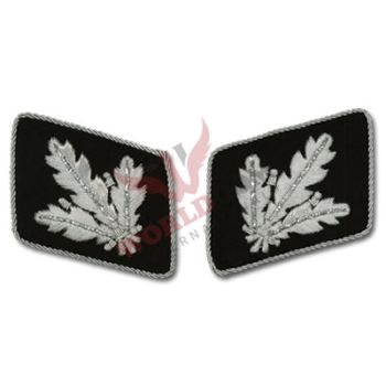 SS Officer Bullion Collar Tabs Brigadefuhrer