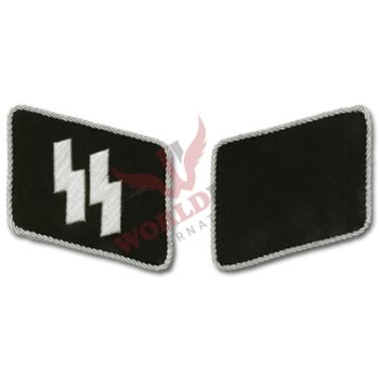 Bullion SS Runes Collar Tabs EM