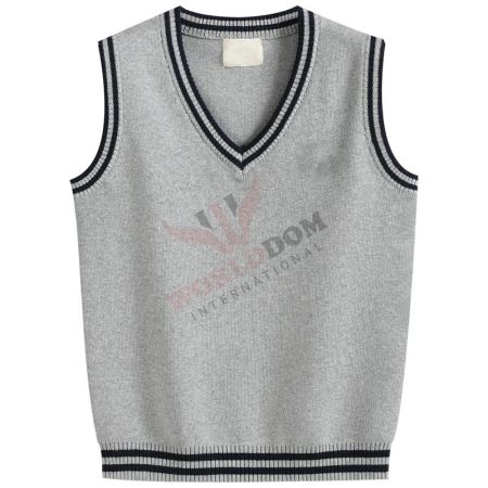 Sleeveless School Sweaters