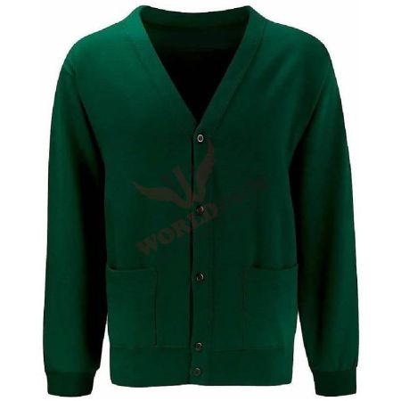 Button Closure  Knitted School Sweaters