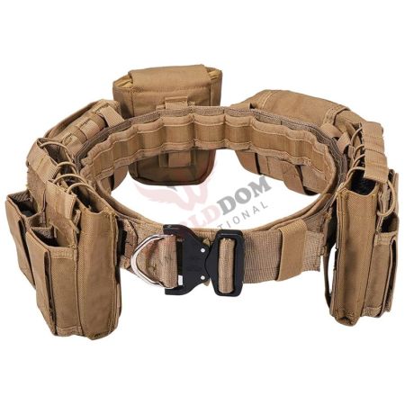Quick Release 5 Pouch Tactical Belt
