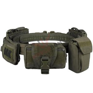 Tactical Belt with Quick Release Pouch