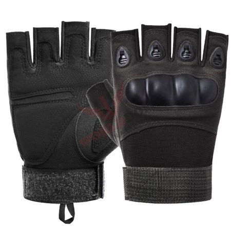 Black Tatical Gloves Half Finger