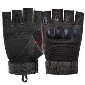 Black Tatical Gloves Half Finger