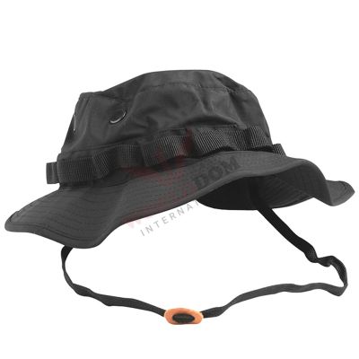 Tacitcal Black Boonie Hat