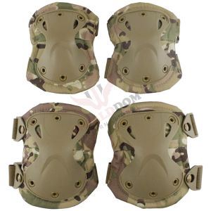 Hard Shell Knee & Elbow Pads Set